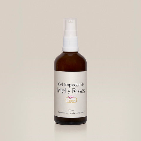 Gel limpiador Miel y Rosas